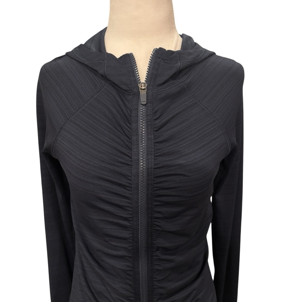 Athleta Pacifica Crosscurrent UPF Jacket Navy Blue Small - Picture 7 of 16